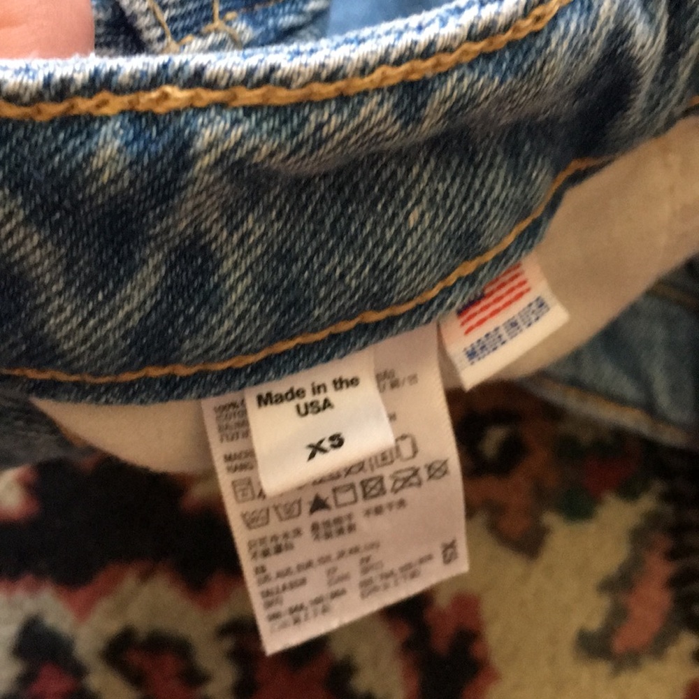 American Apparel High Waisted Denim Skirt Sz XS - Picture 6 of 8